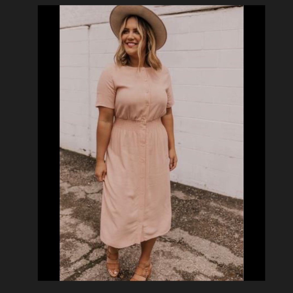 Roolee cotton linen dress